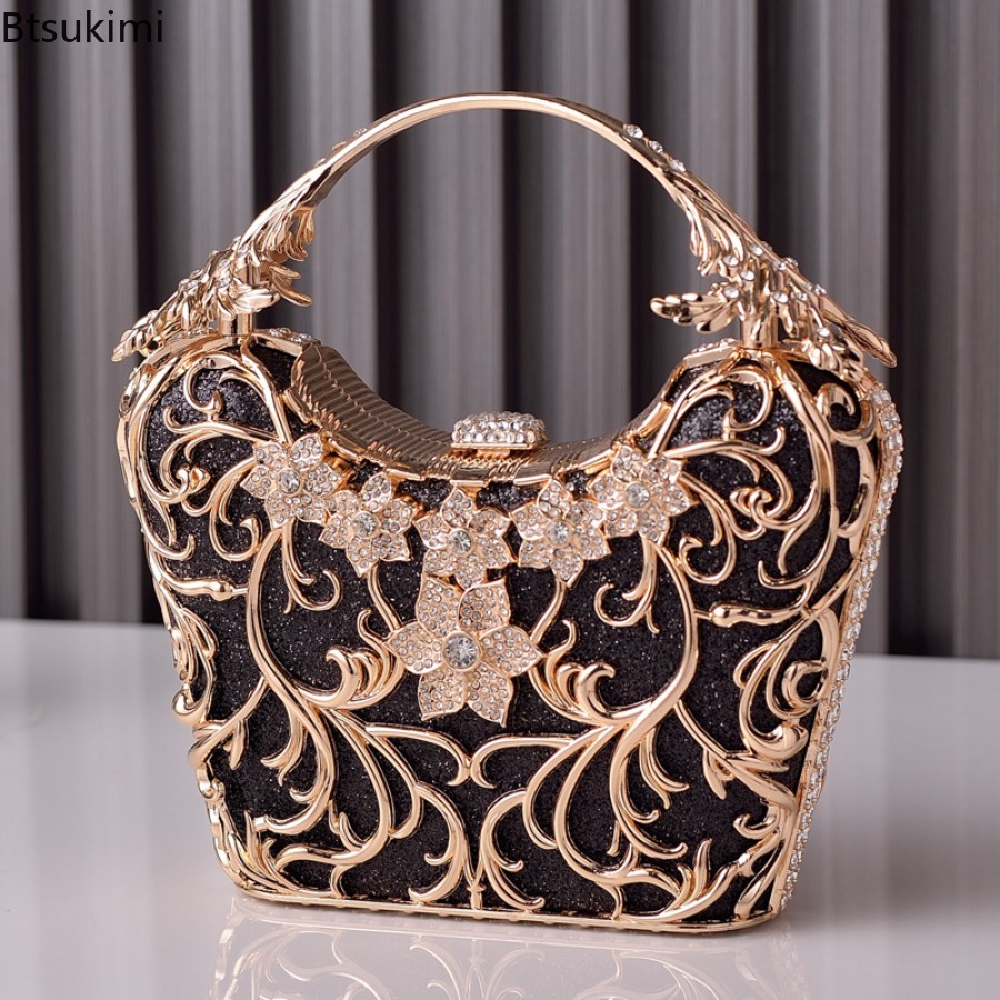 Women Bags On Sale - Sacs de soirée en métal ajouré