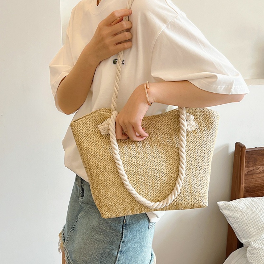 Nouveau sac de plage d'été, gr - Women'S Raffia Bags avis et prix