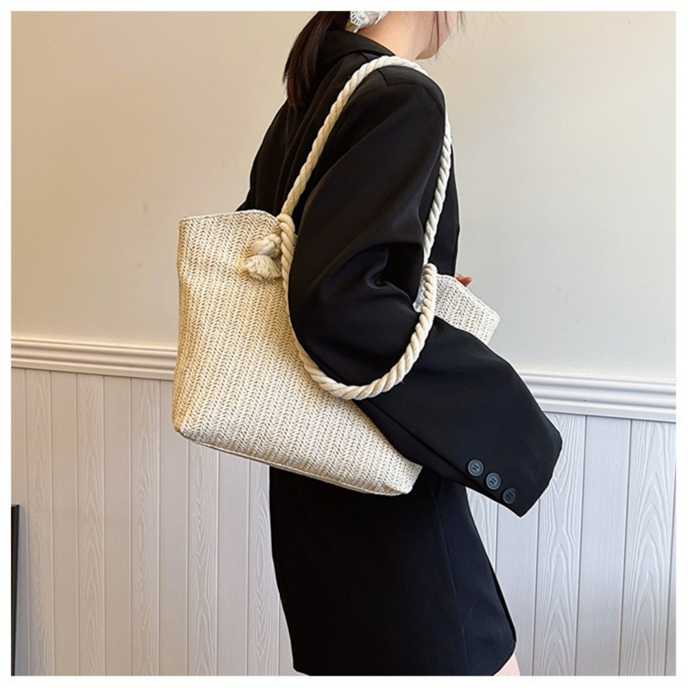 Nouveau sac de plage d'été, gr - Women'S Raffia Bags avis et prix