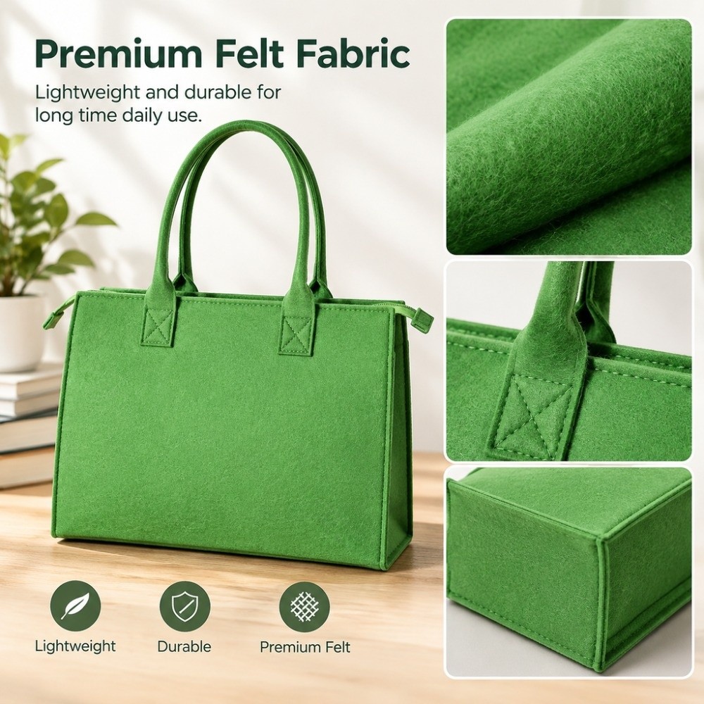 Sac fourre-tout en feutre port - Women Hand Bags For Office avis et prix