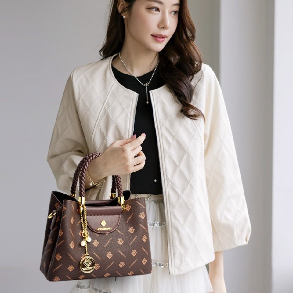 Poignée tissée véritable marqu - Women Bags On Sale avis et prix